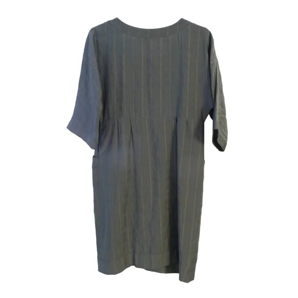 InWear Women's Gray 3/4 Sleeves Midi Dress Size 8 Business Career Office - Picture 8 of 13